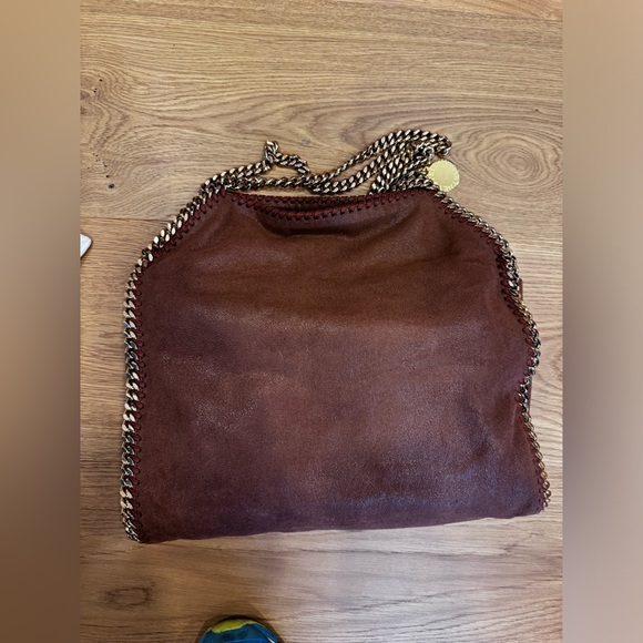 Stella Mccartbey Small Tote Eco Shaggy Deer W/ Gold Color Chain - Picture 2 of 14